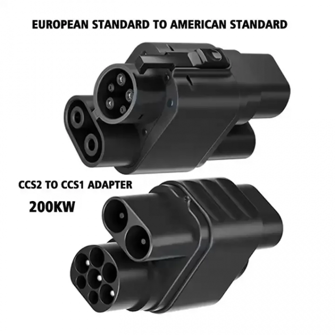 CCS2 To CCS1 Adapter DC fast EV Charging station combo 2 to combo 1 ...