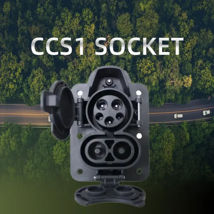 CCS 1 Combo 1 Socket EV Charging Accesspries 80A 150A 200A IEC 62196-3 ...