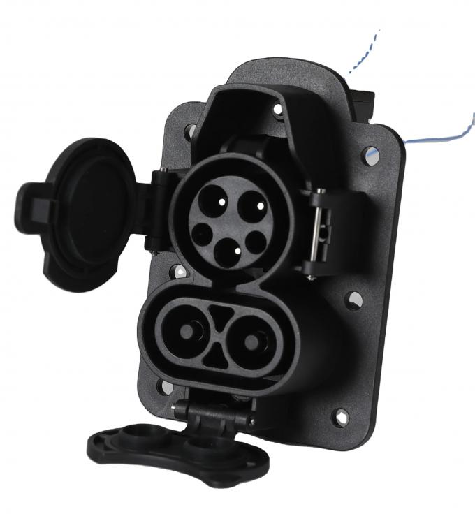 CCS1 Socket For DC Fast Charging EV Station Combo 1 Electric Vehicle ...