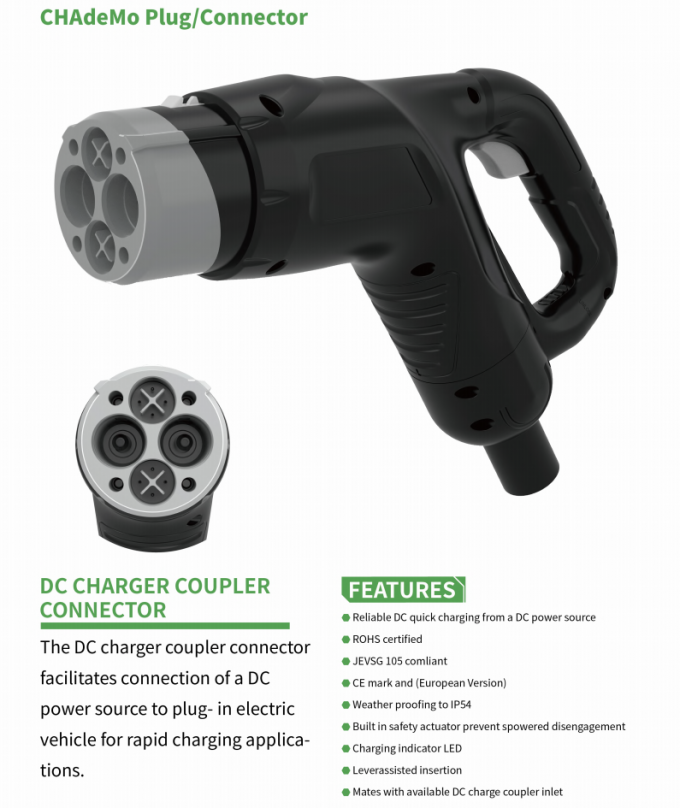 latest company news about New version CHAdeMO EV plug  0