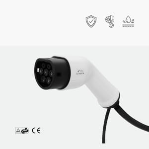 5 Meters 22kW Electric Car Charging Cable 380V Type 2 To Type 2 EV Cable IEC62196-2 7