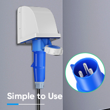 Mobile 16A 32A Single Phase EV Charger Type 2 Type 1 GBT EVSE Charging Station 11