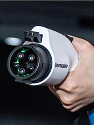 Male To Female EV Charger Cable Type 2 Coiled SAE J1772 Type 1 1 / 3 Phase 3.6KW - 22KW 1