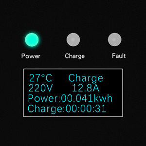 3.5kw 7kw GB/T EV Charger 8A To 32A Adjustable Portable Electric Vehicle Charger 3