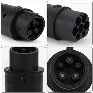 Type 2 To Type 1 EV Charger Adapter ICE 62196 Plug to J1772 Charging Adapter​ 16A/32A 230V Car Charger Converter Electri 7