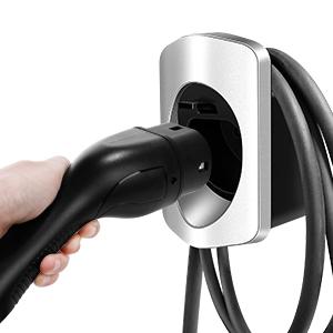 Type 2 Charging Cable Holder Heavy Duty Material Electric Car Wall Mount Connector Charging Cable Holder Organizer 3