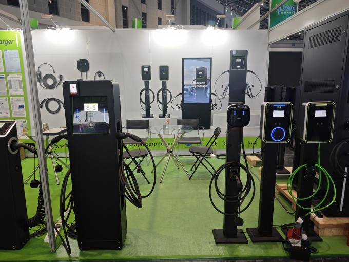 22KVt / 44kVt elektr avtomobil zaryadlovchi qoziq 32A 3 fazali 2-toifa AC EV Avtomobil zaryadlash stansiyasi 1