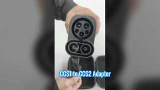 CCS1 to CCS2 EV Charging Adapter for Electric Vehicle DC Fast Charging