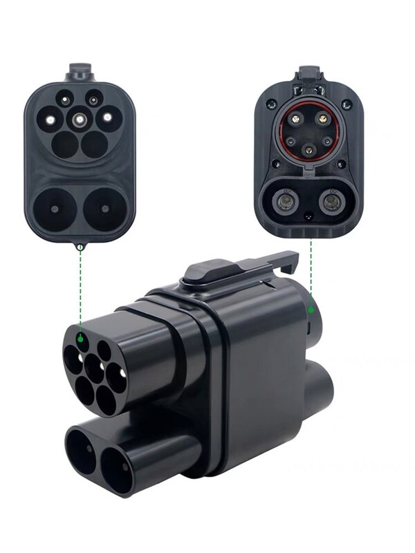 CCS2 To CCS1 Adapter DC fast EV Charging station combo 2 to combo 1 ...
