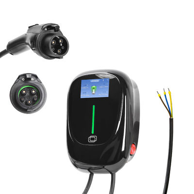 Ev Type 2 Home Charger 32A 7KW With APP Supports Bluetooth And WiFi Standard Connection For Charging Station Ev Socket IEC 62196-2 Standard