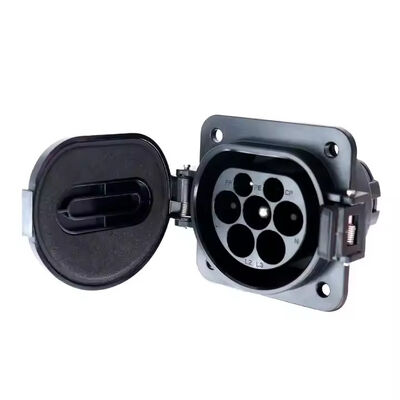 Type 2 Inlet Socket Ac Type 2 IEC62196-2 Connector Male Socket/Inlet For EV Side16/32A 250V ...